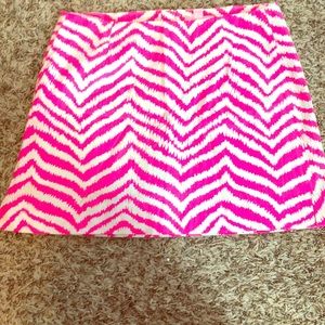 Lilly Pulitzer Tropical Pink skirt sz 0